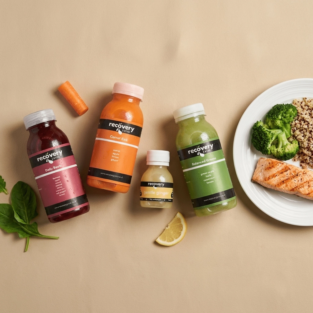 Juice until dinner cleanse plan with cold pressed juices for daytime nutrition