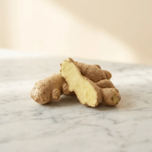 Ginger, ingredient in Recovery Juice cold-pressed juice