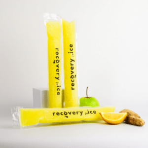 Cold-pressed Recovery Juice Pops - natural relief for nausea, morning sickness, and chemotherapy side effects.