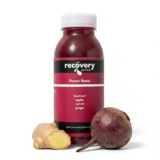 Power Beets beetroot juice with ginger, apple and carrot for natural daily energy