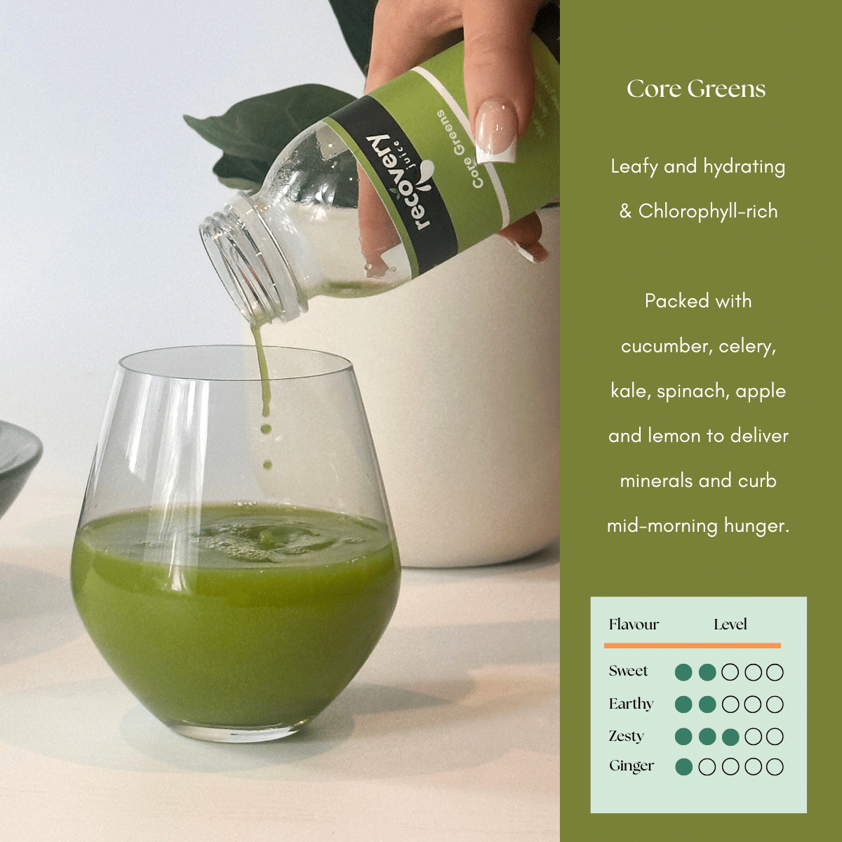 Green Gut Cleanse Cold-Pressed Juice Cleanse for Digestion