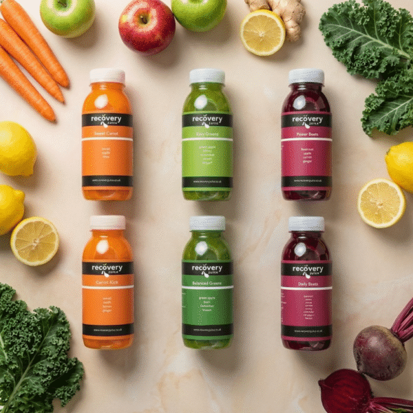 1 day juice cleanse, six cold-pressed juices for a single day