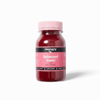 Beetroot ashwagandha shot for hormone balance and women’s daily wellness.