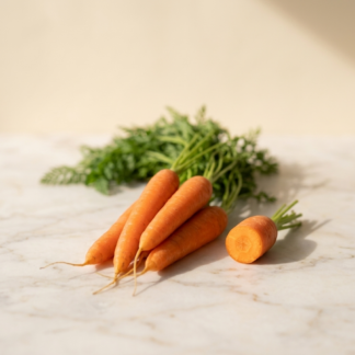 Fresh carrots